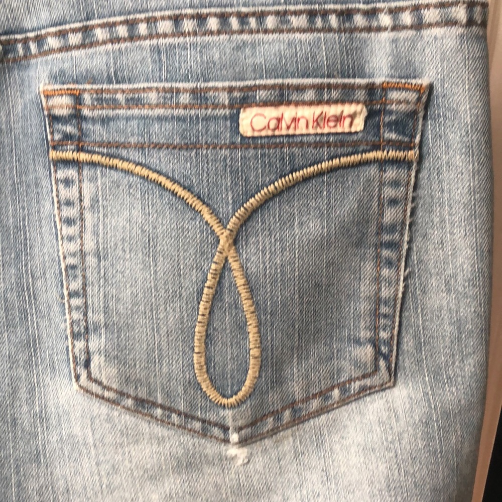 Calvin Klein light wash jeans